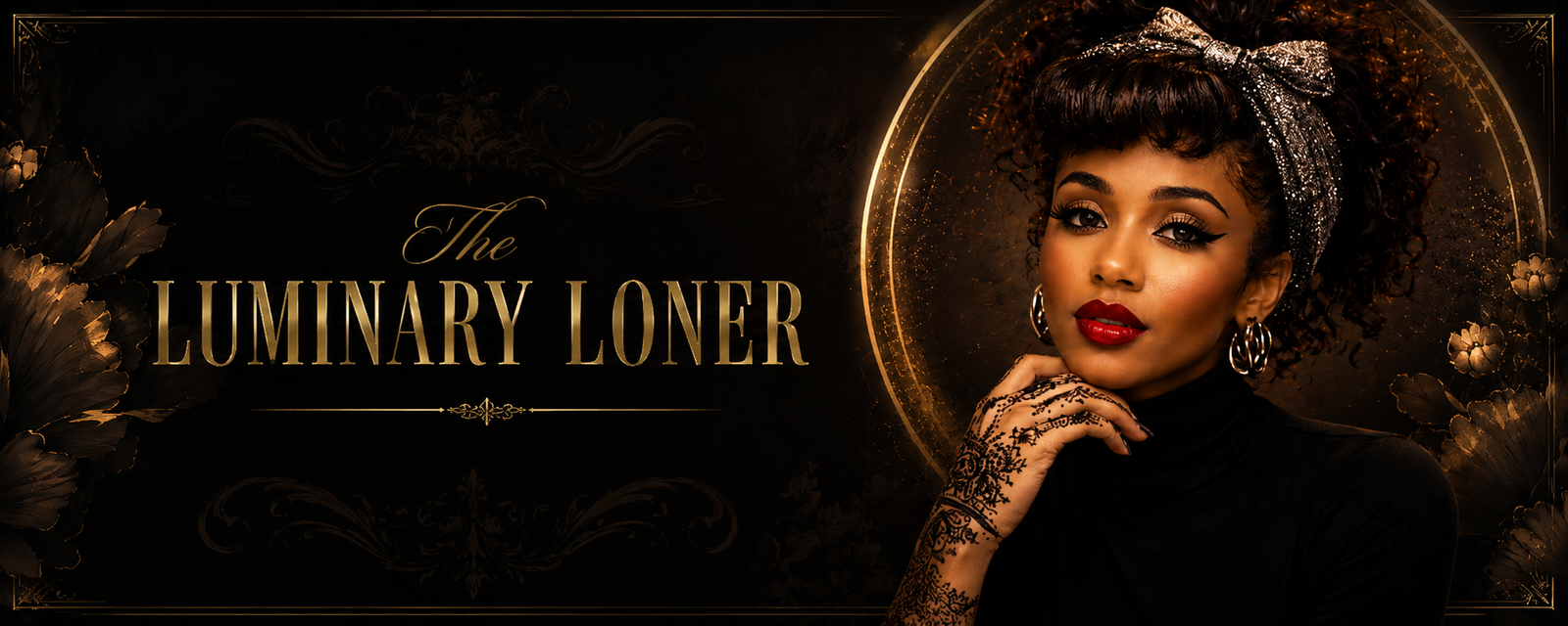 THE LUMINARY LONER - UNBOTHERED. CHAMPAGNE-COATED. REFINED.